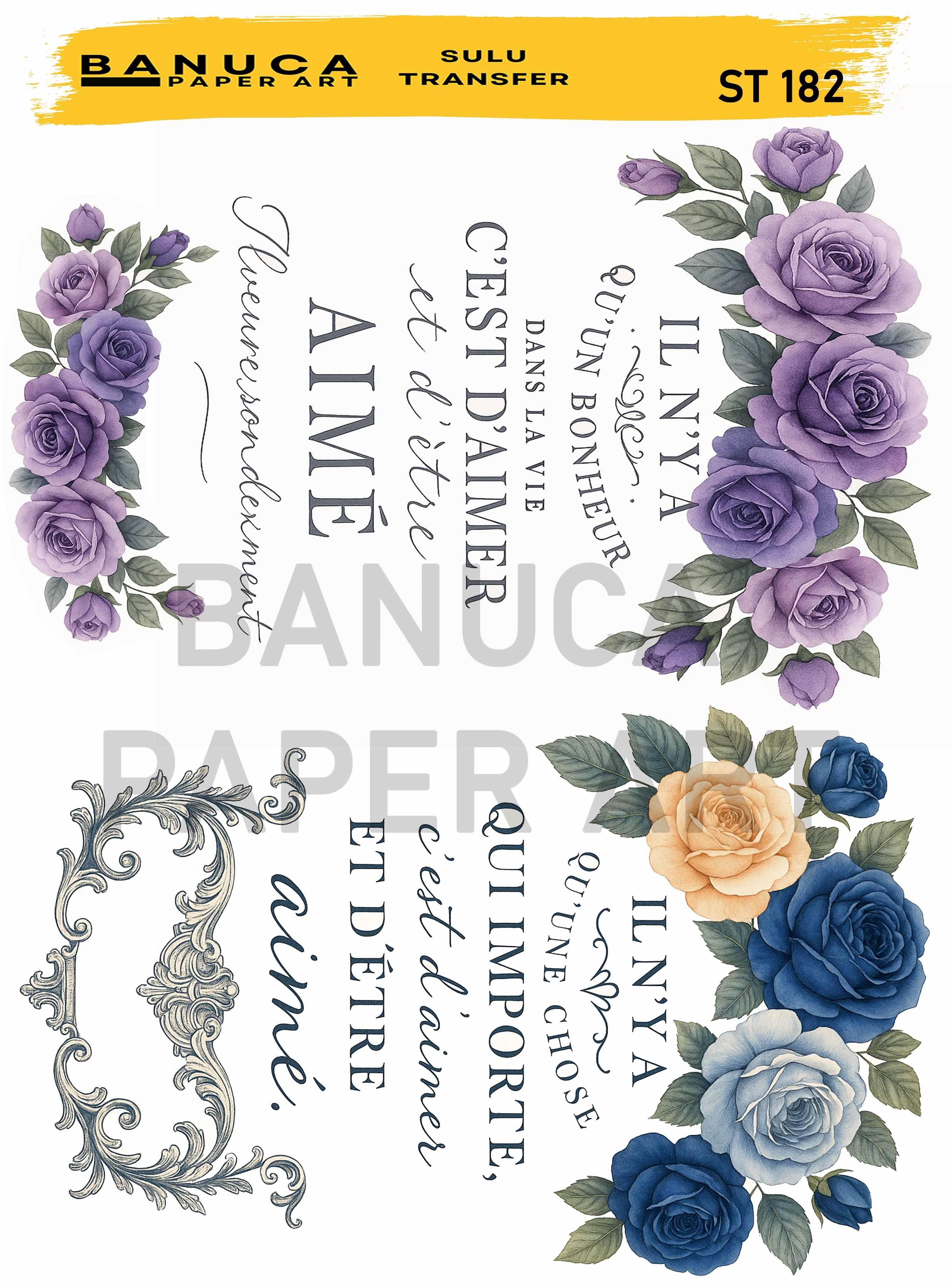 BANUCA PAPER ART SULU TRANSFER