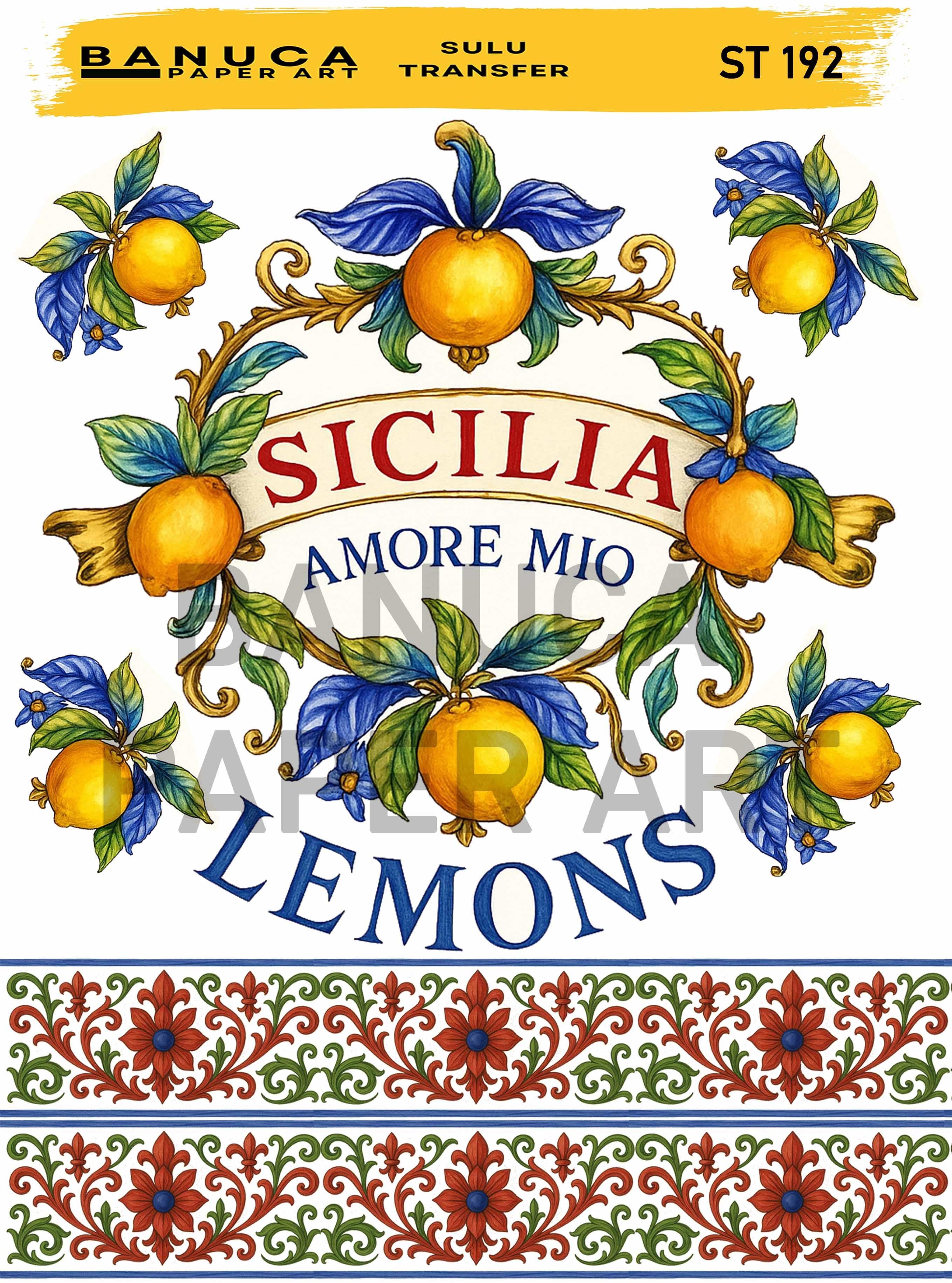 BANUCA PAPER ART SULU TRANSFER