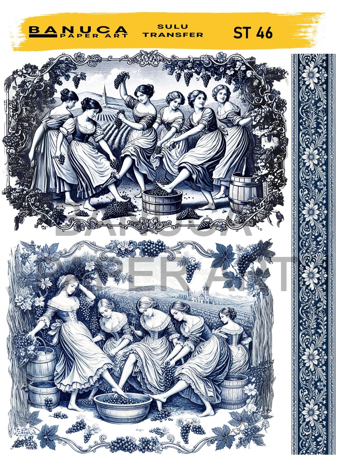 BANUCA PAPER ART SULU TRANSFER