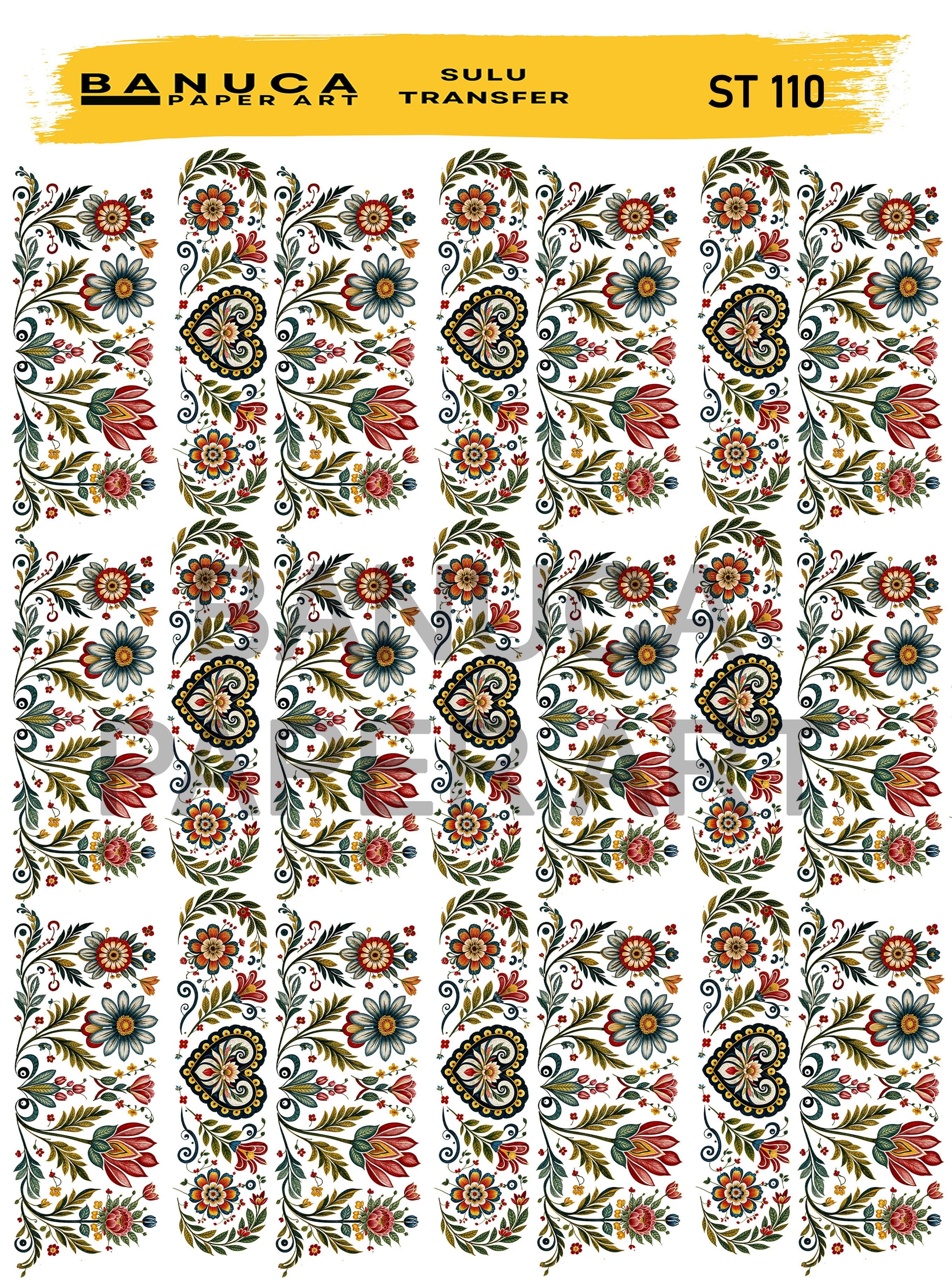 BANUCA PAPER ART SULU TRANSFER