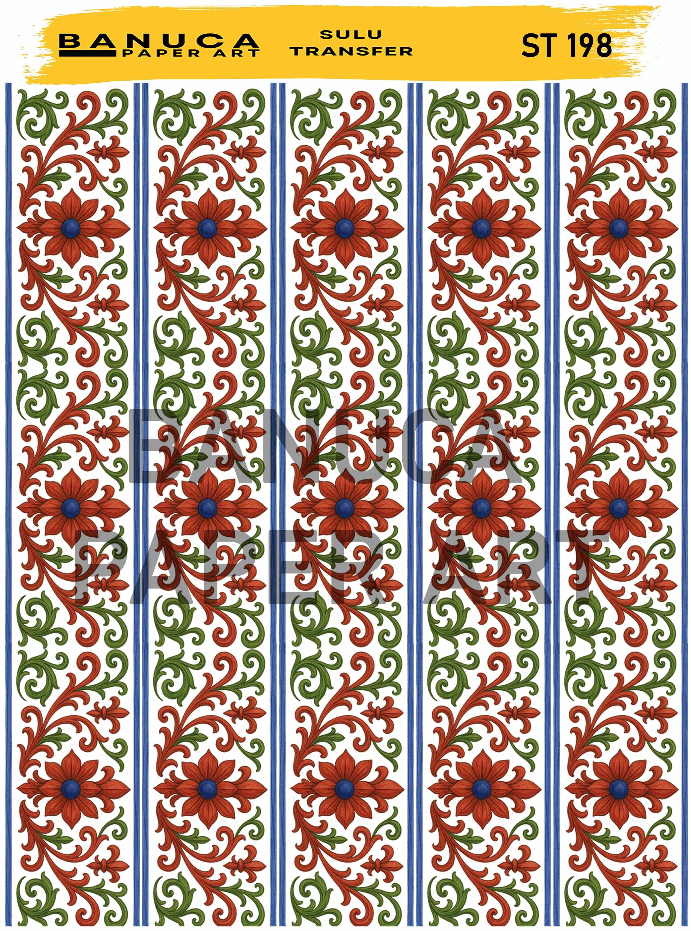 BANUCA PAPER ART SULU TRANSFER