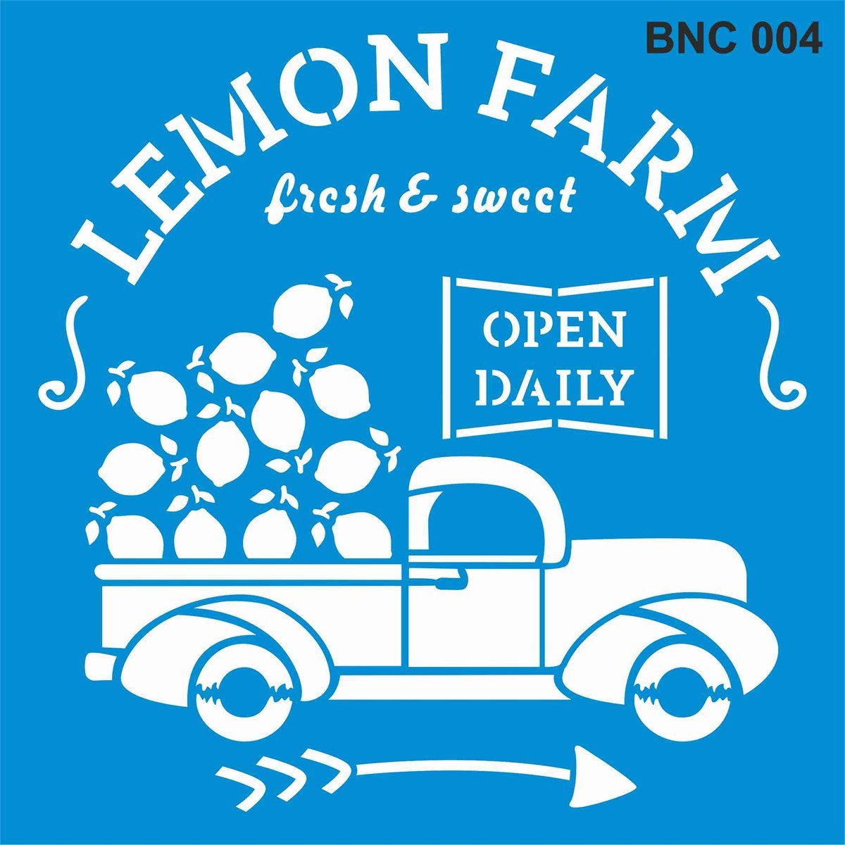 BNC-04-1 STENCİL 30X30