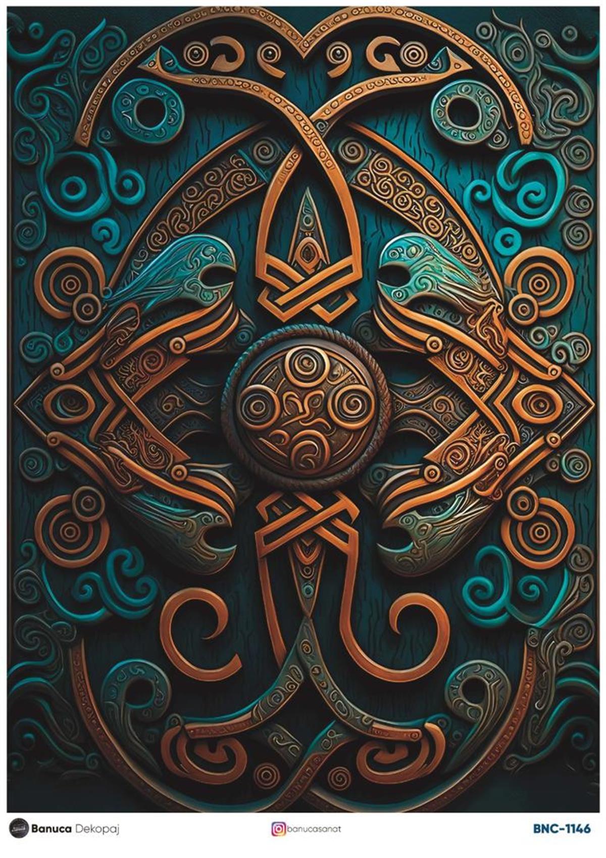 BNC PİRİNÇ DEKOPAJ 30X41 CM