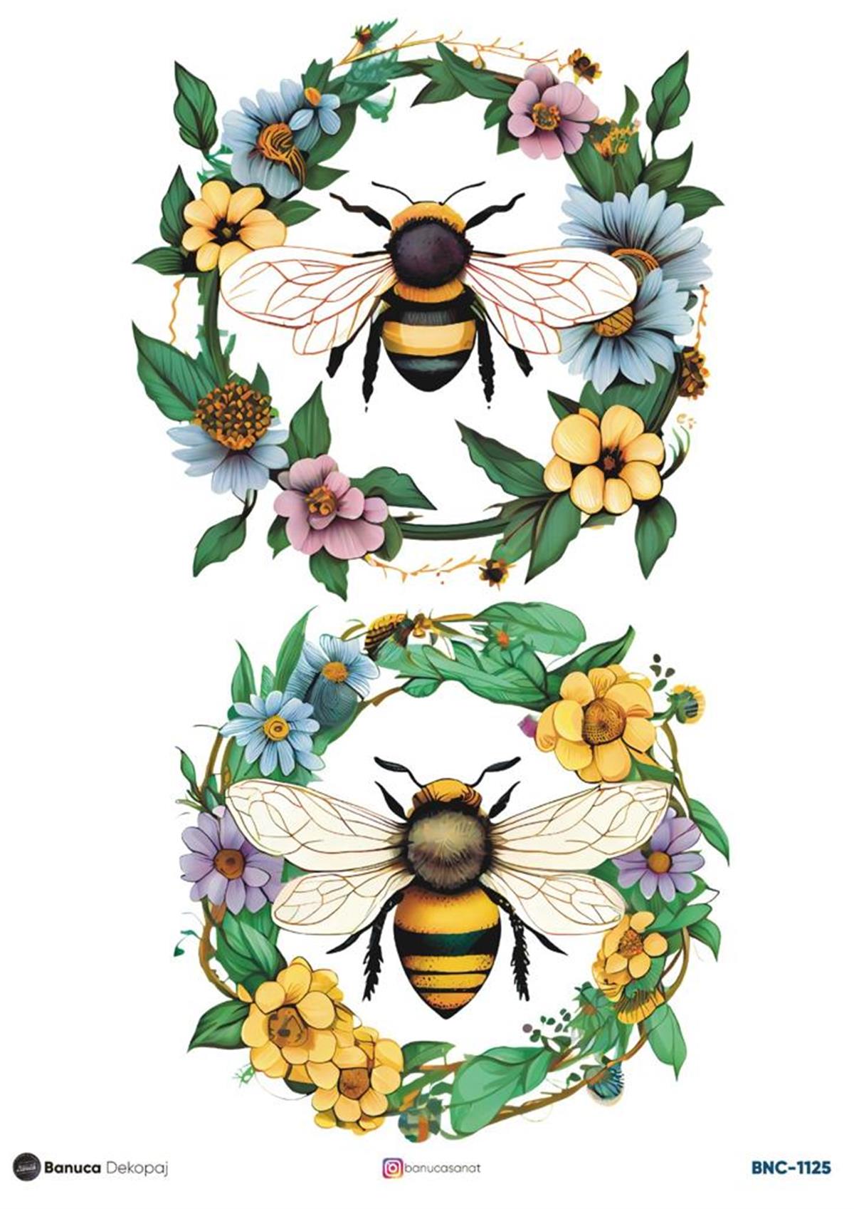 BNC PİRİNÇ DEKOPAJ 30X41 CM