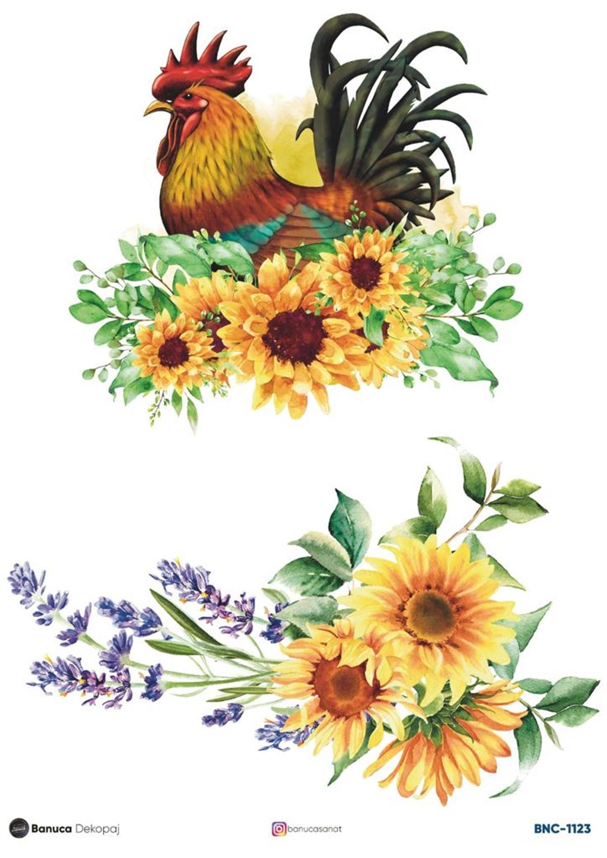 BNC PİRİNÇ DEKOPAJ 30X41 CM