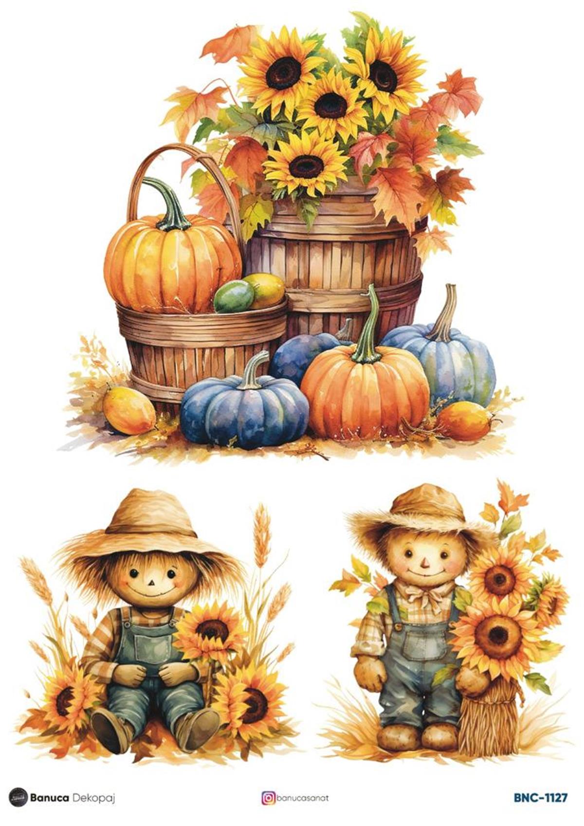 BNC PİRİNÇ DEKOPAJ 30X41 CM