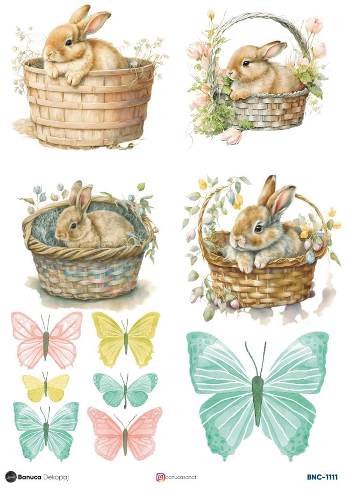 BNC PİRİNÇ DEKOPAJ 30X41 CM