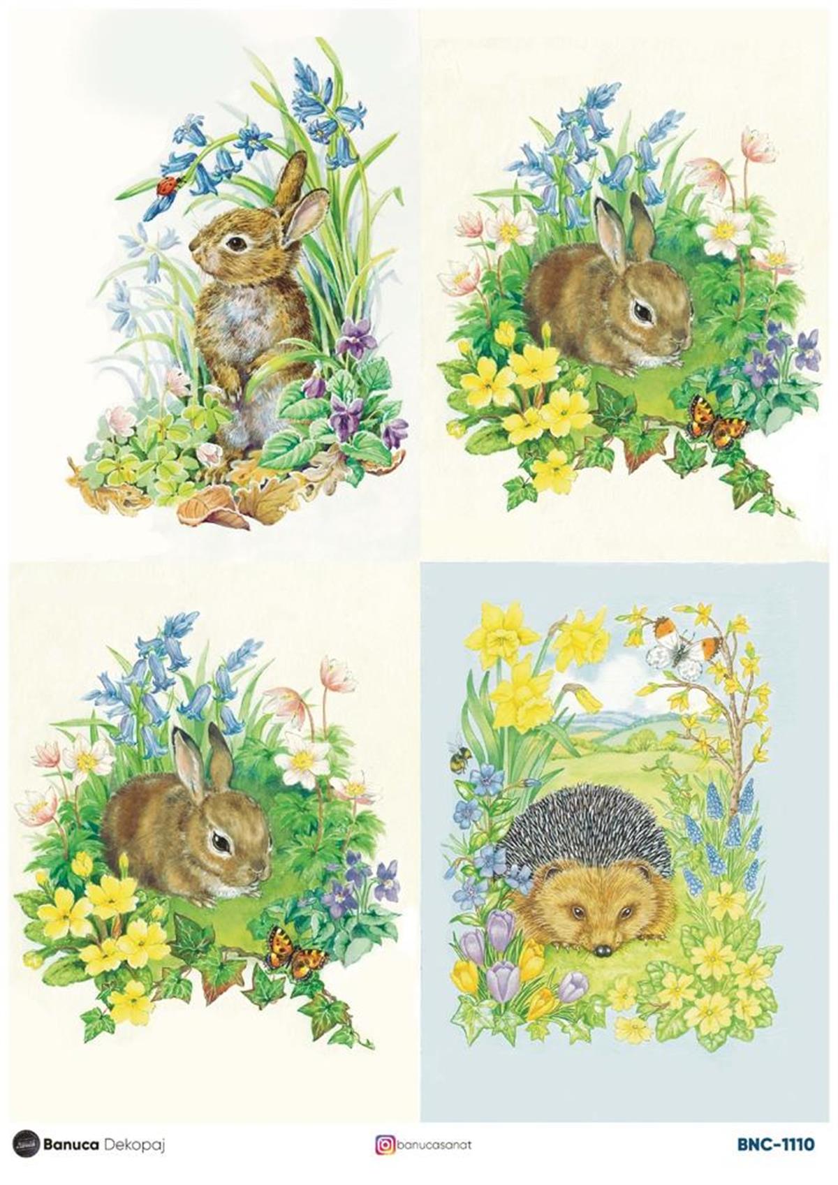 BNC PİRİNÇ DEKOPAJ 30X41 CM