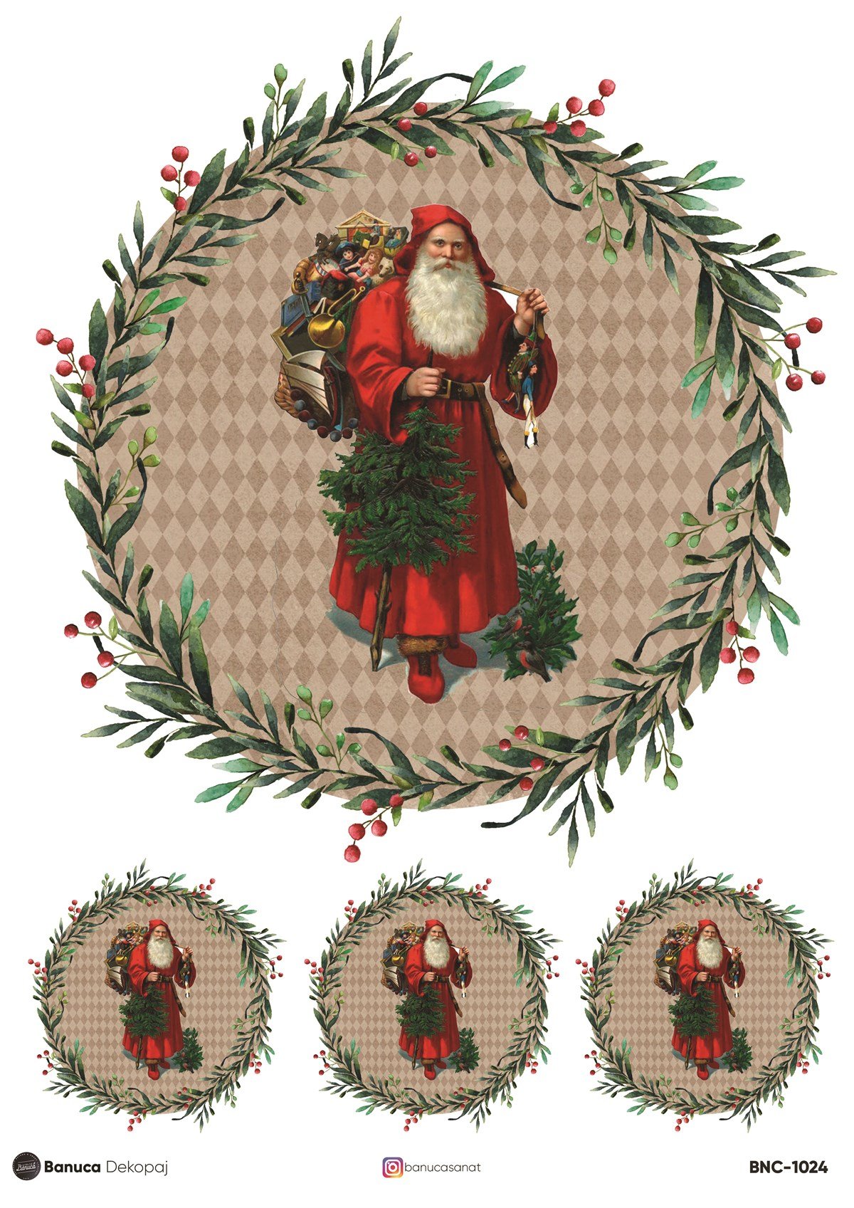 BNC PİRİNÇ DEKOPAJ