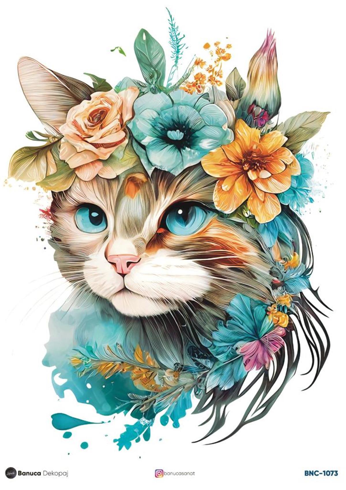 BNC PİRİNÇ DEKOPAJ KAĞIDI 30X41 CM 