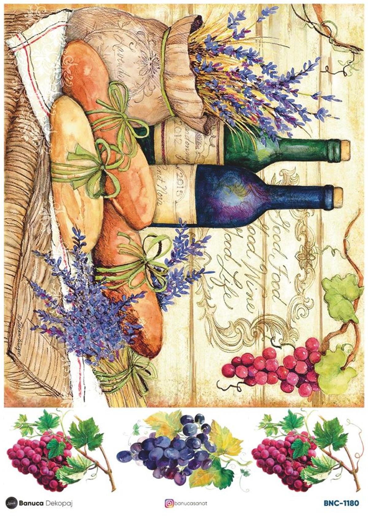 BNC PİRİNÇ DEKOPAJ KAĞIDI  30X41 CM