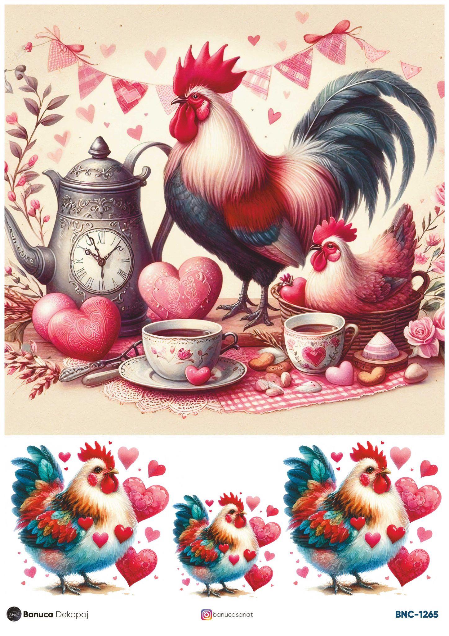BNC PİRİNÇ DEKOPAJ KAĞIDI 30X41 CM