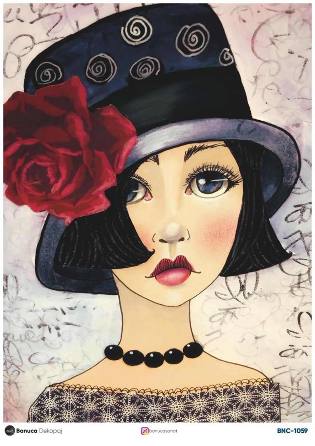 BNC PİRİNÇ DEKOPAJ KAĞIDI 30X41 CM 