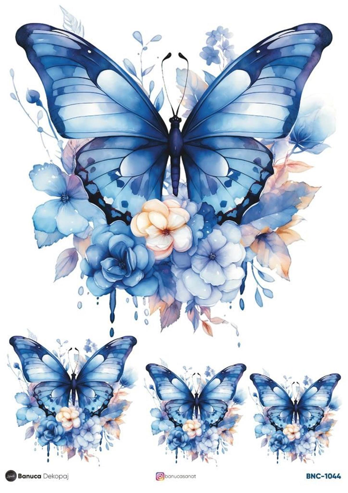 BNC PİRİNÇ DEKOPAJ KAĞIDI 30X41 CM