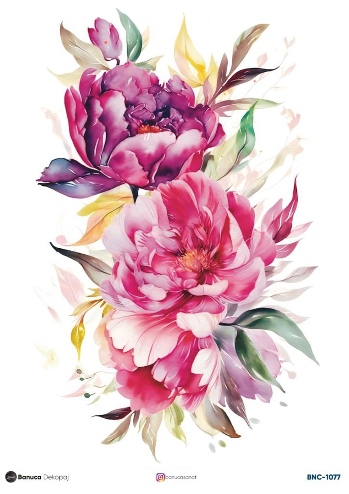 BNC PİRİNÇ DEKOPAJ KAĞIDI 30X41 CM