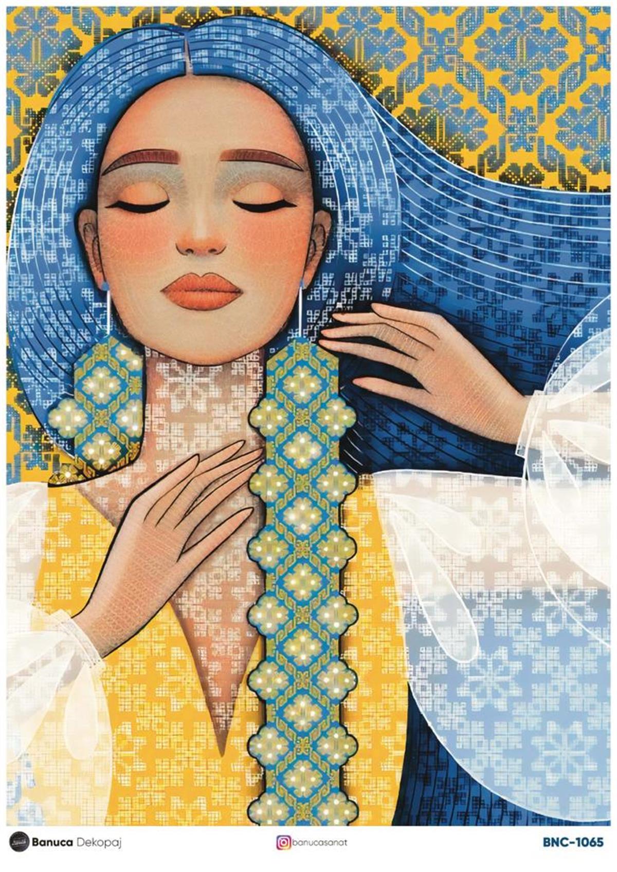 BNC PİRİNÇ DEKOPAJ KAĞIDI 30X41 CM