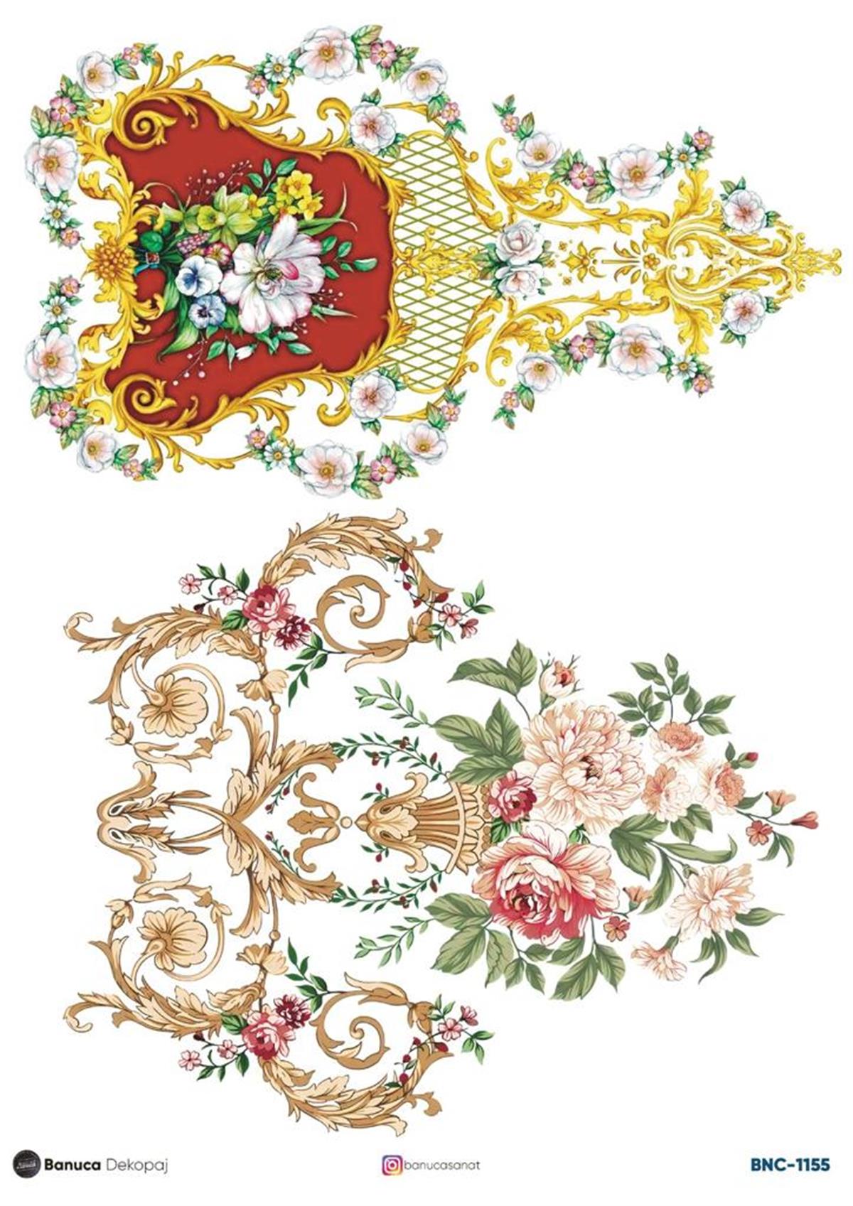 BNC PİRİNÇ DEKOPAJ KAĞIDI  30X41 CM