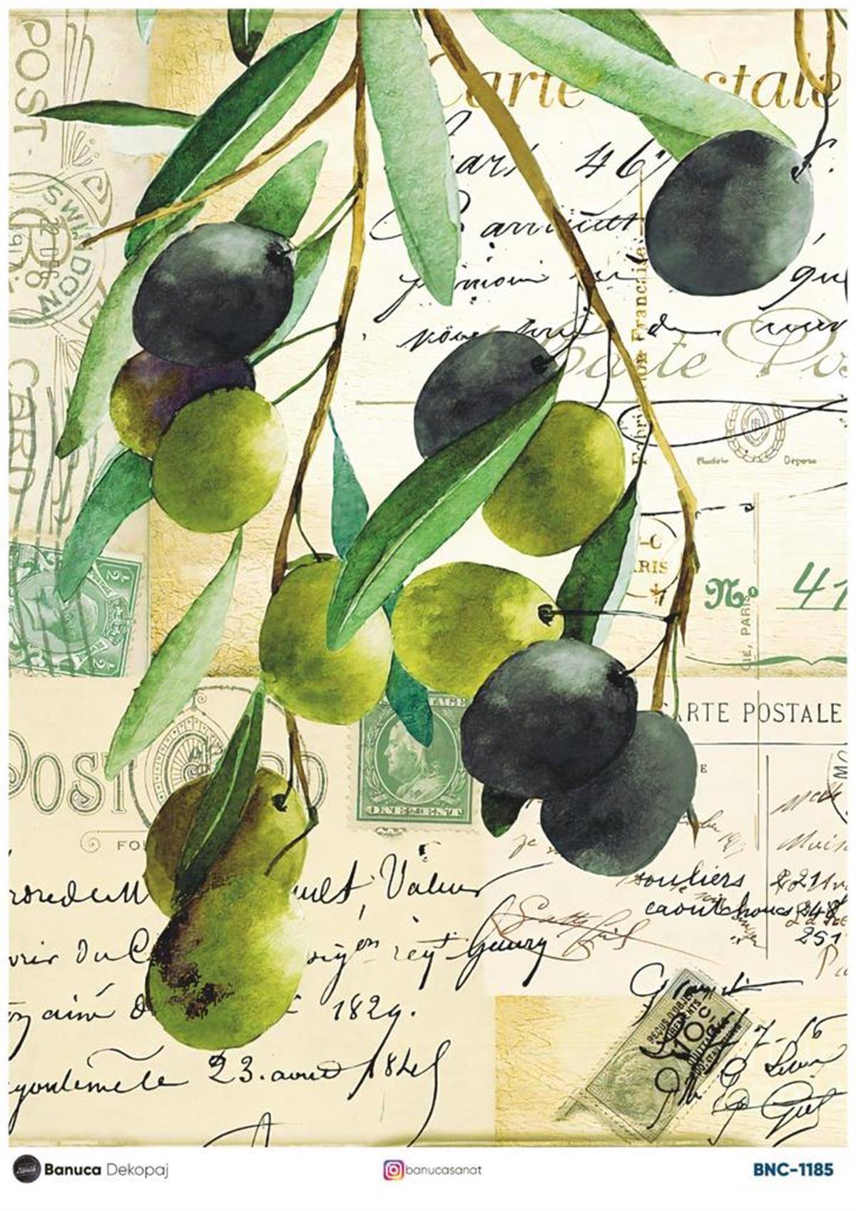 BNC PİRİNÇ DEKOPAJ KAĞIDI  30X41 CM