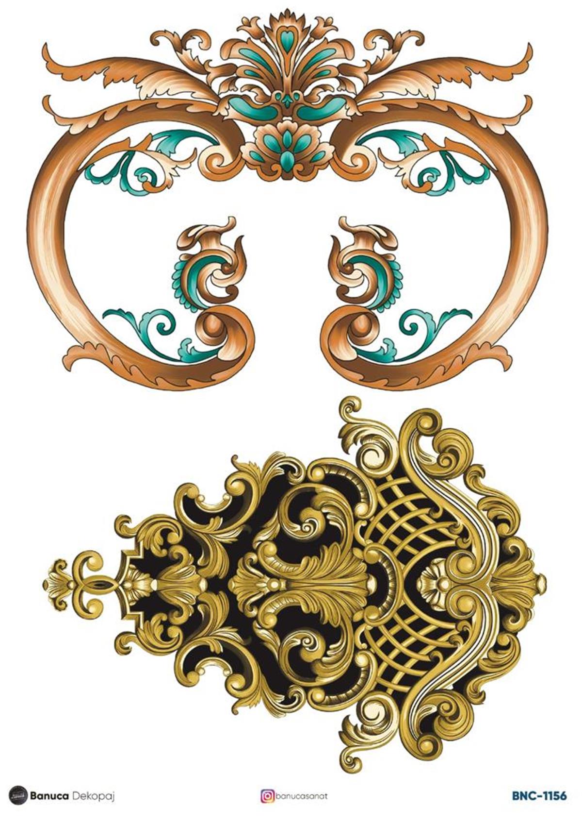 BNC PİRİNÇ DEKOPAJ KAĞIDI  30X41 CM