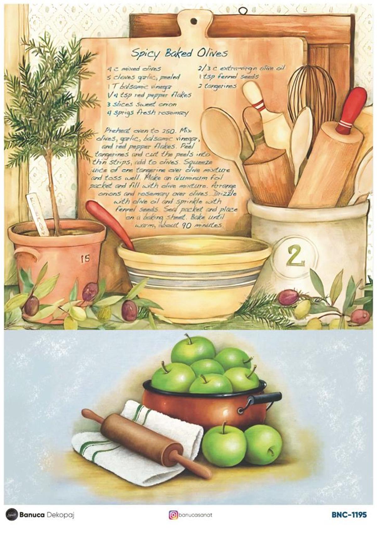 BNC PİRİNÇ DEKOPAJ KAĞIDI  30X41 CM