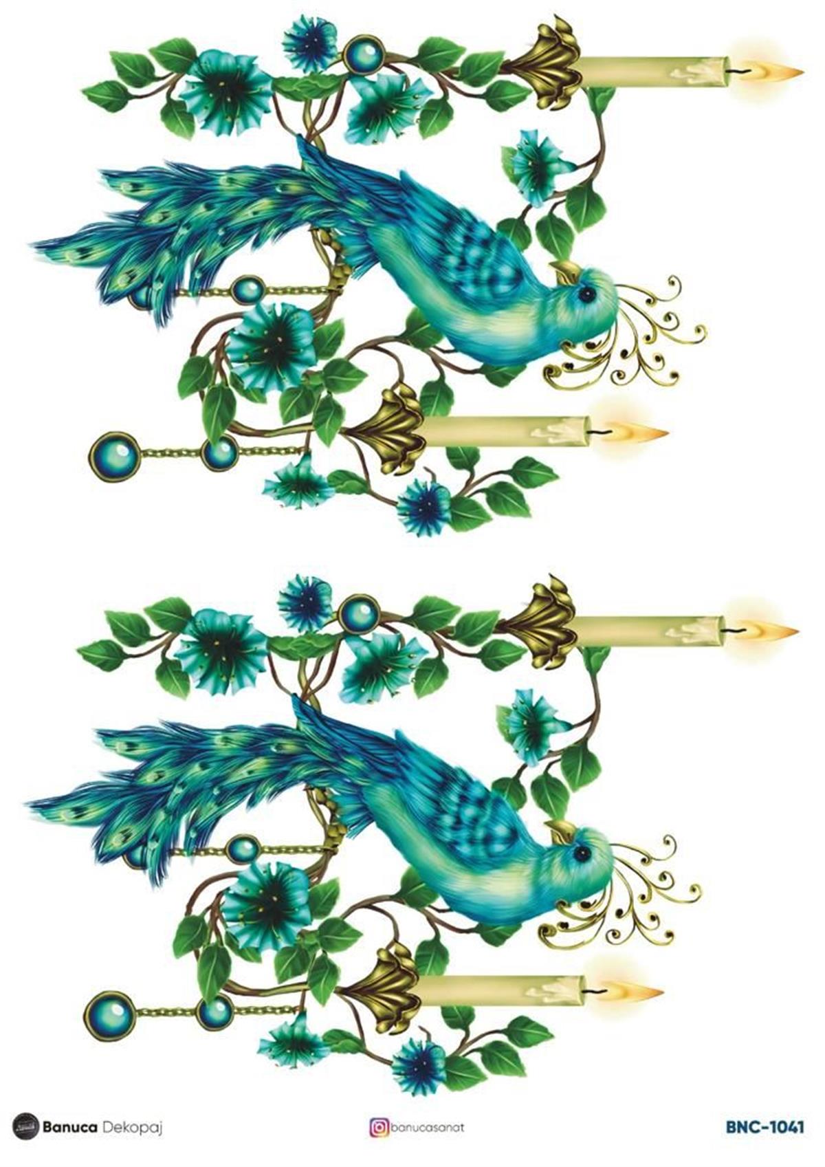 BNC PİRİNÇ DEKOPAJ KAĞIDI 30X41 CM