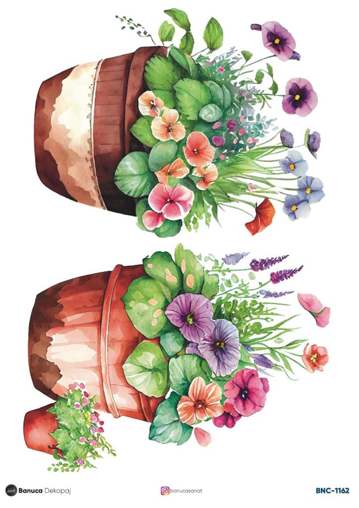 BNC PİRİNÇ DEKOPAJ KAĞIDI  30X41 CM