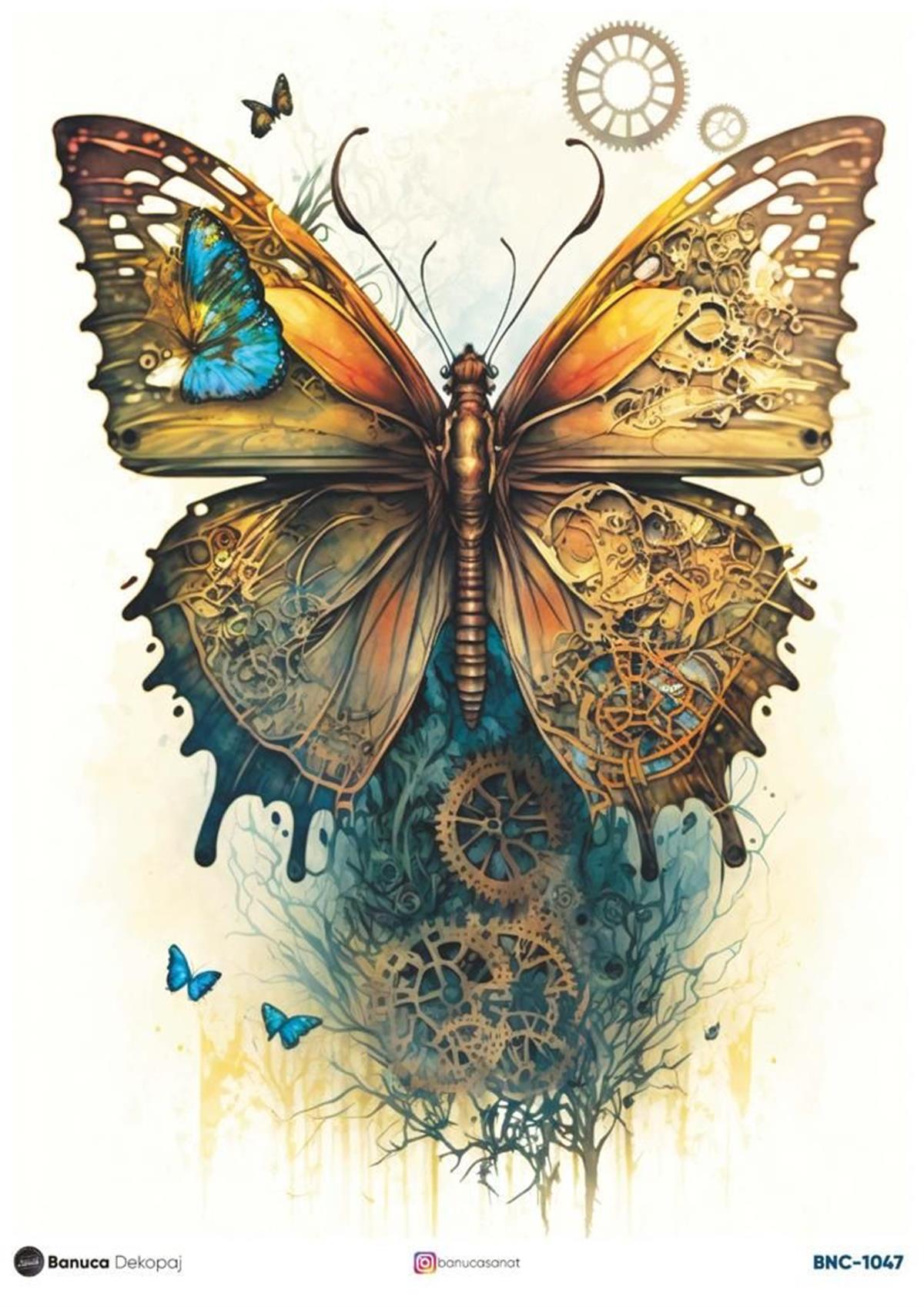 BNC PİRİNÇ DEKOPAJ KAĞIDI 30X41 CM