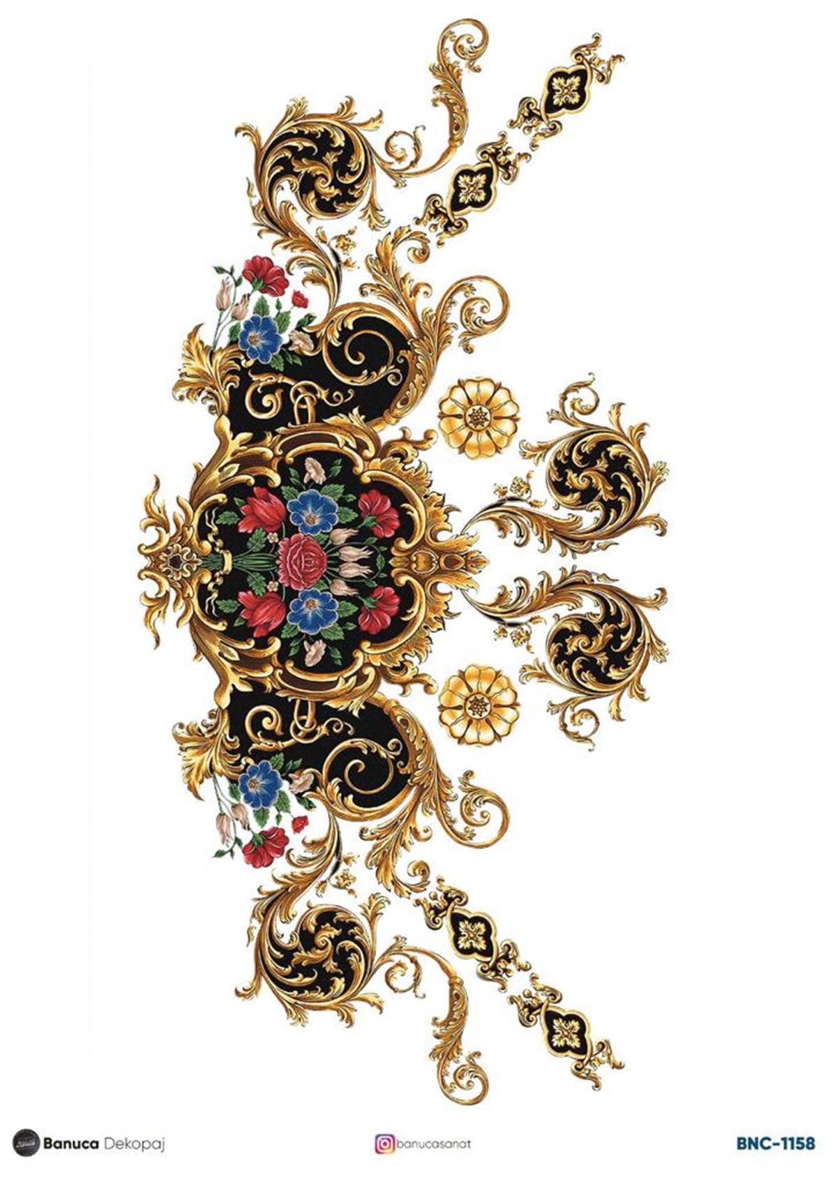 BNC PİRİNÇ DEKOPAJ KAĞIDI  30X41 CM