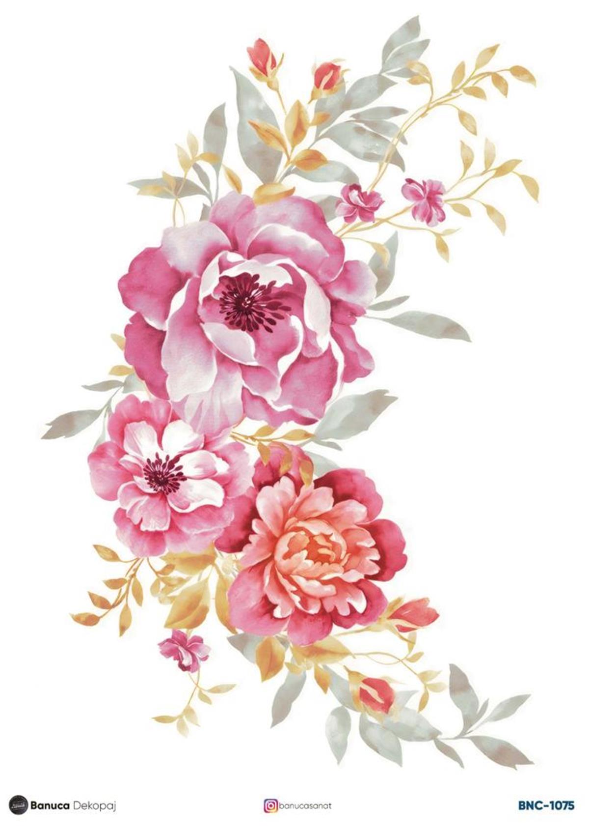 BNC PİRİNÇ DEKOPAJ KAĞIDI 30X41 CM