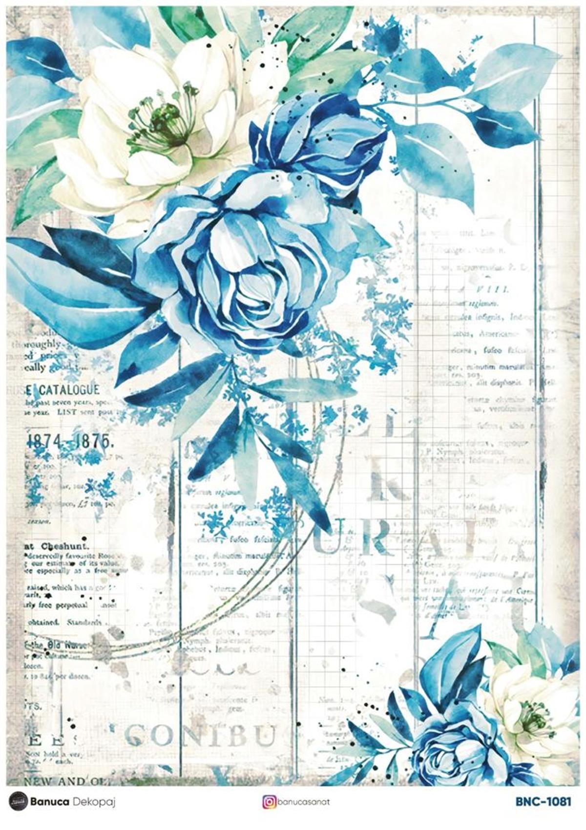 BNC PİRİNÇ DEKOPAJ KAĞIDI 30X41 CM