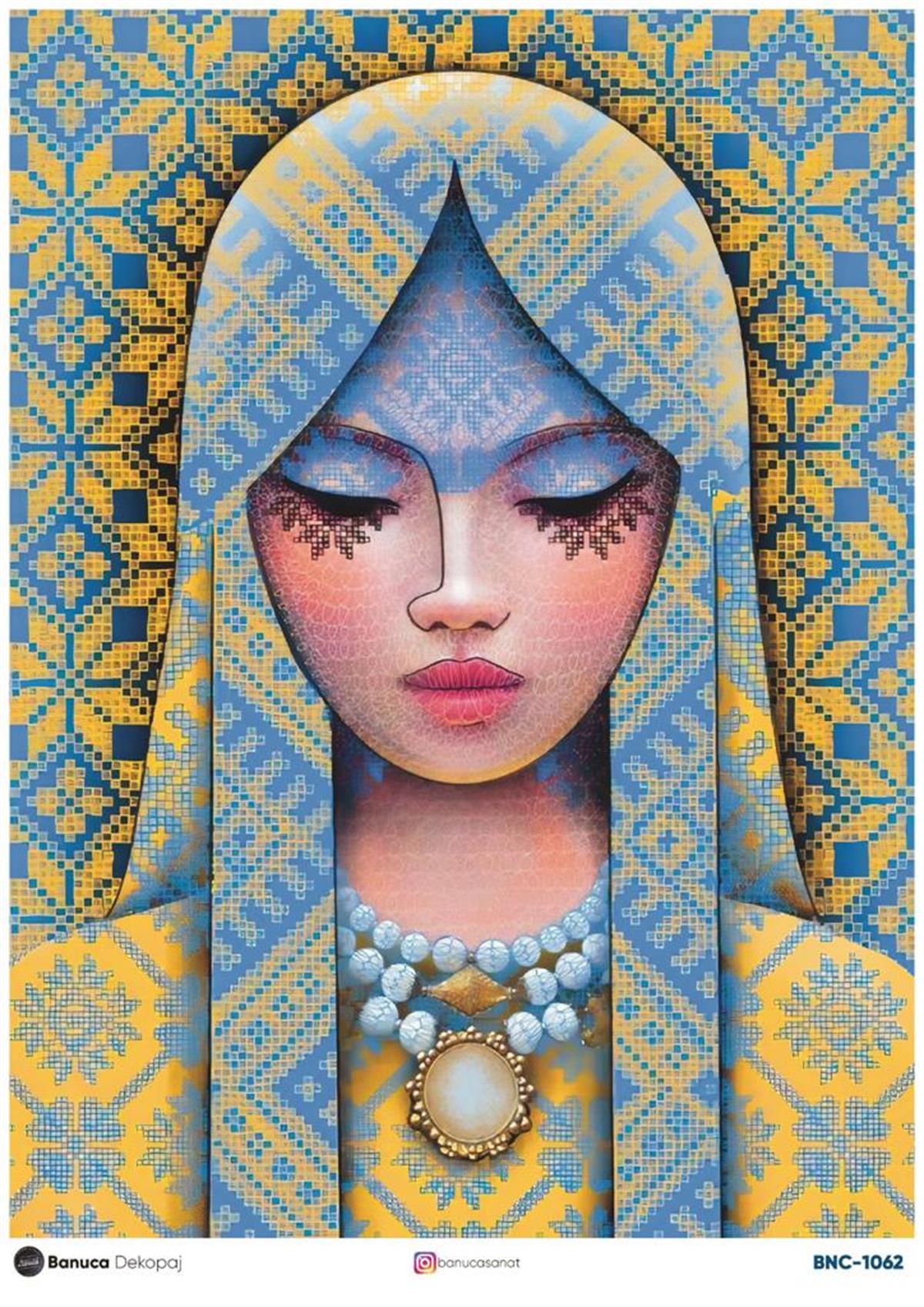 BNC PİRİNÇ DEKOPAJ KAĞIDI 30X41 CM