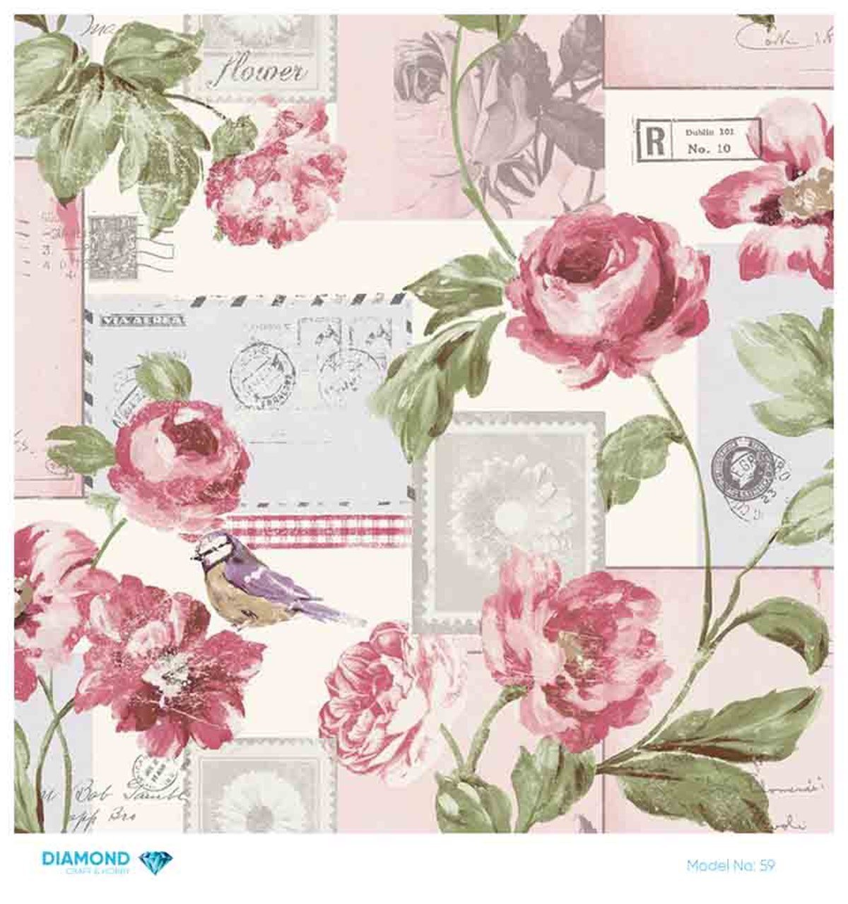 DİAMOND PİRİNÇ KAĞIDI 30X30 CM