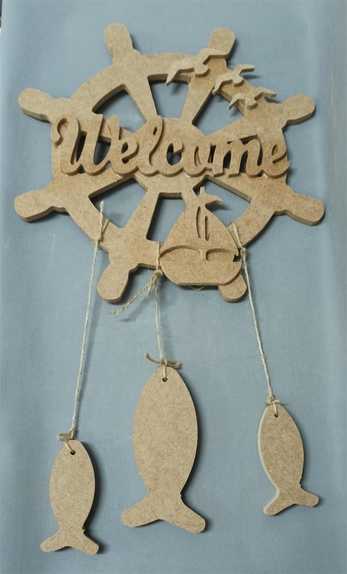 DÜMEN WELCOME KAPI SÜSÜ 33X33 CM