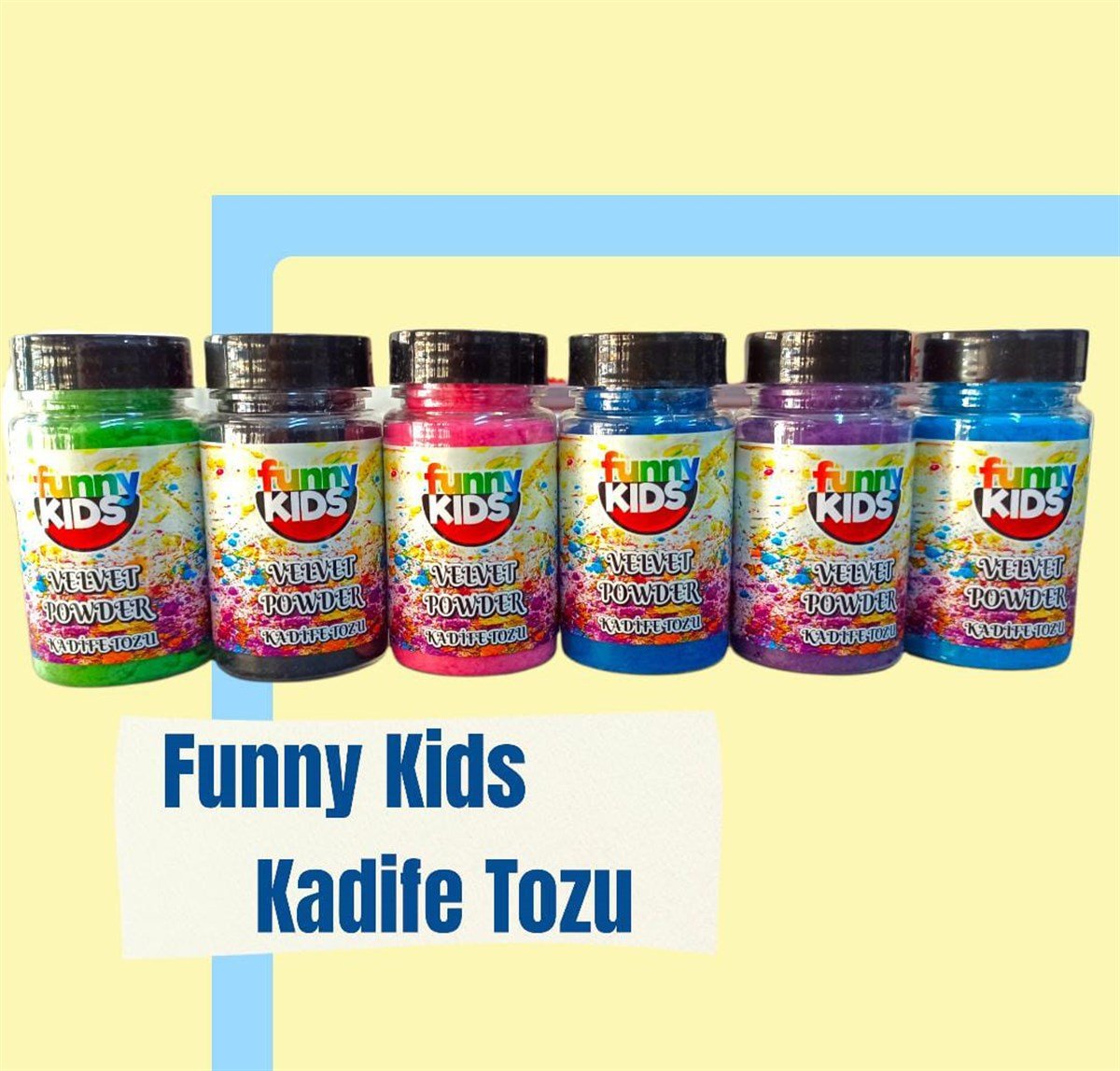 FUNNY KİDS KADİFE TOZU