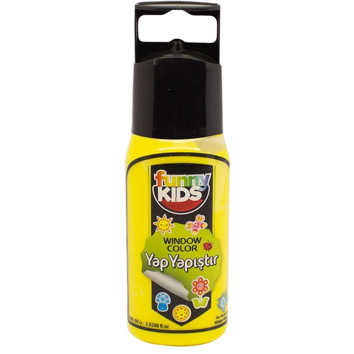 Funy Kids Yap Yapıştır 60cc / 7524 Neon Sarı