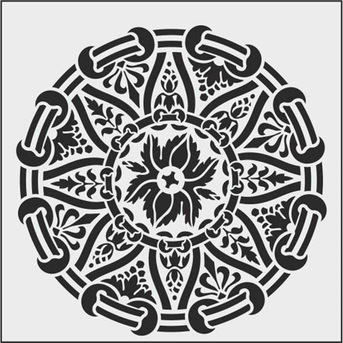 K-055 STENCİL 25x25