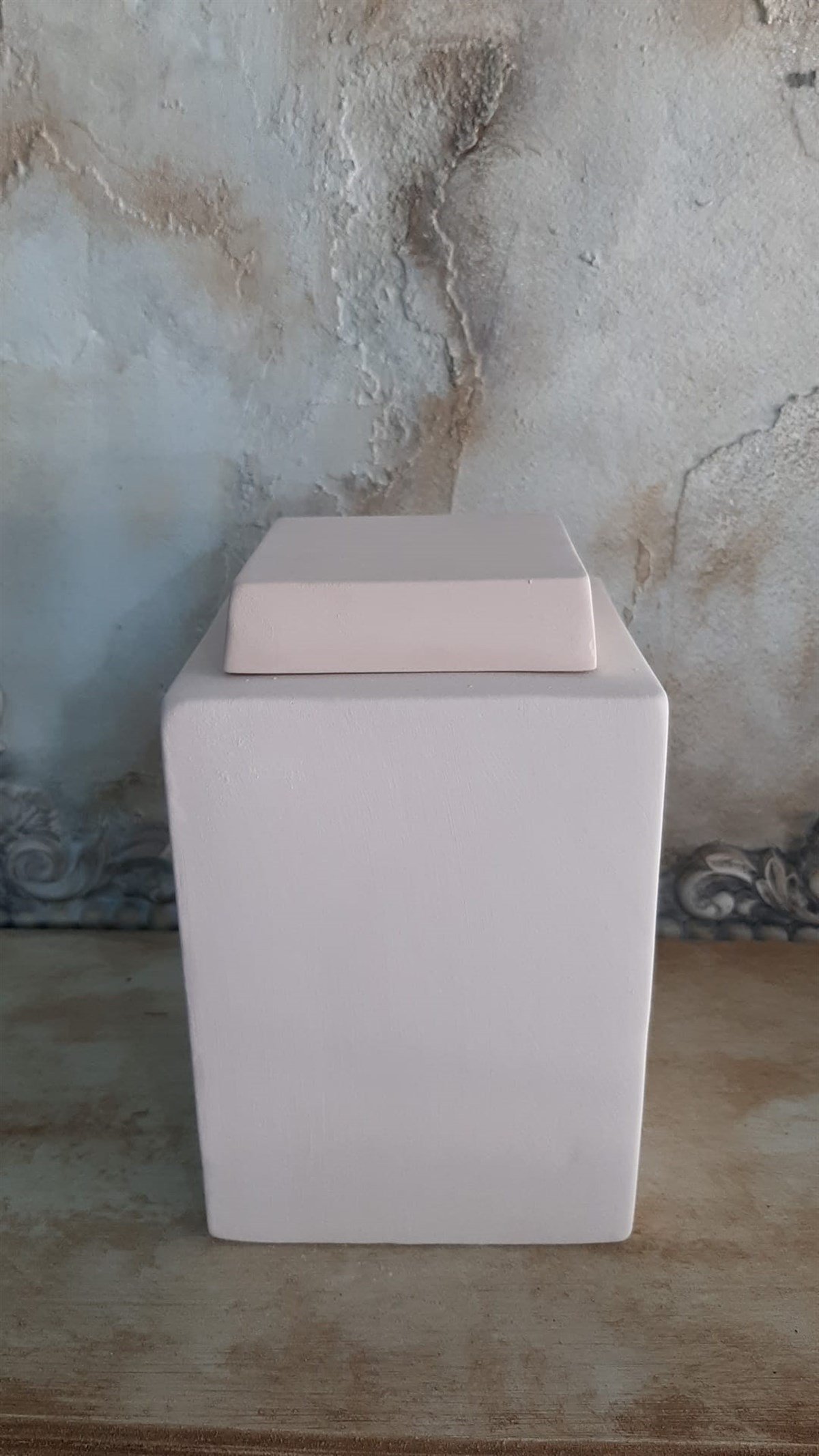 KAPAKLI KARE KÜP 21X13 CM