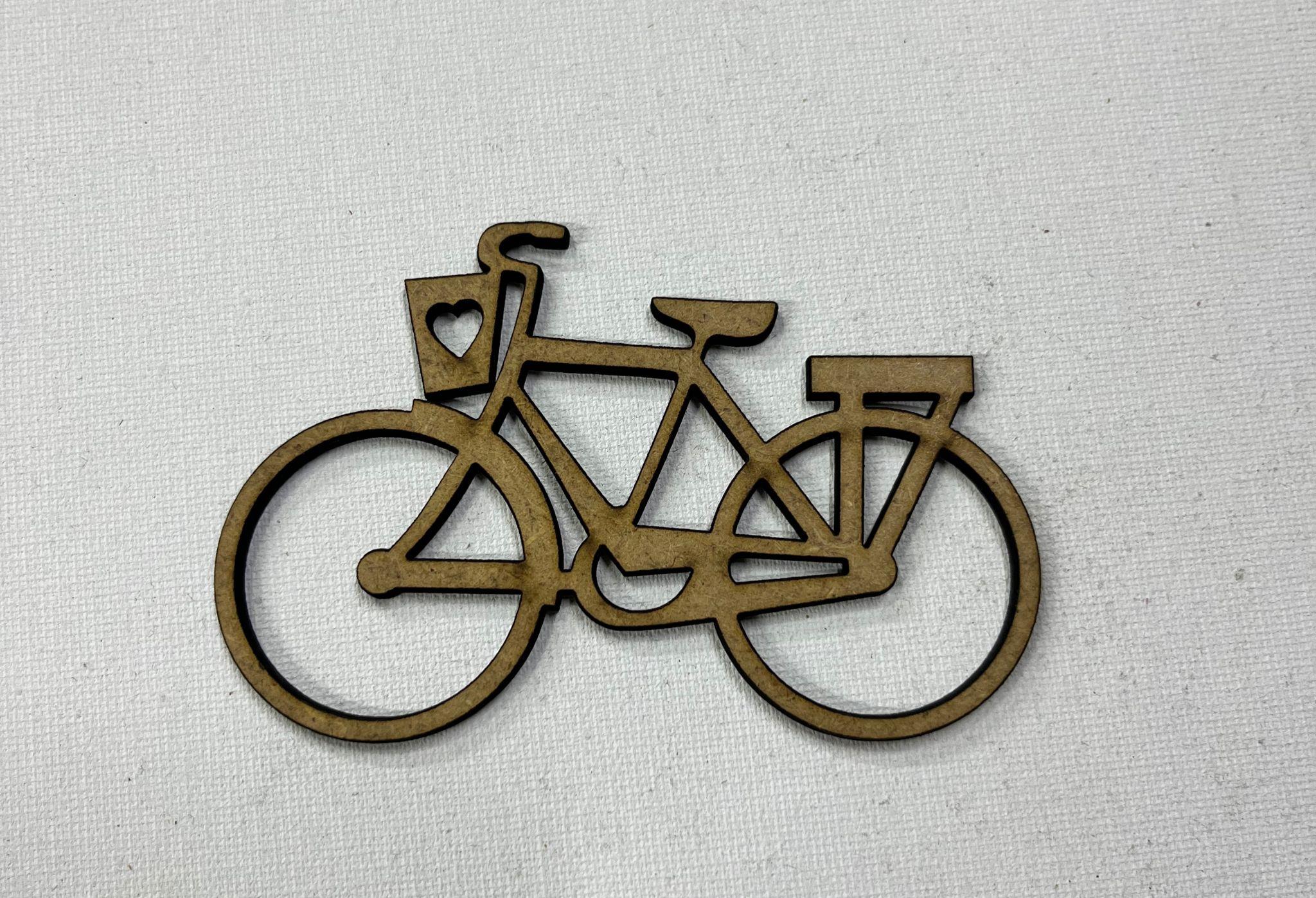 LAZER KESİM BÜYÜK BOY BİSİKLET 11X6 CM