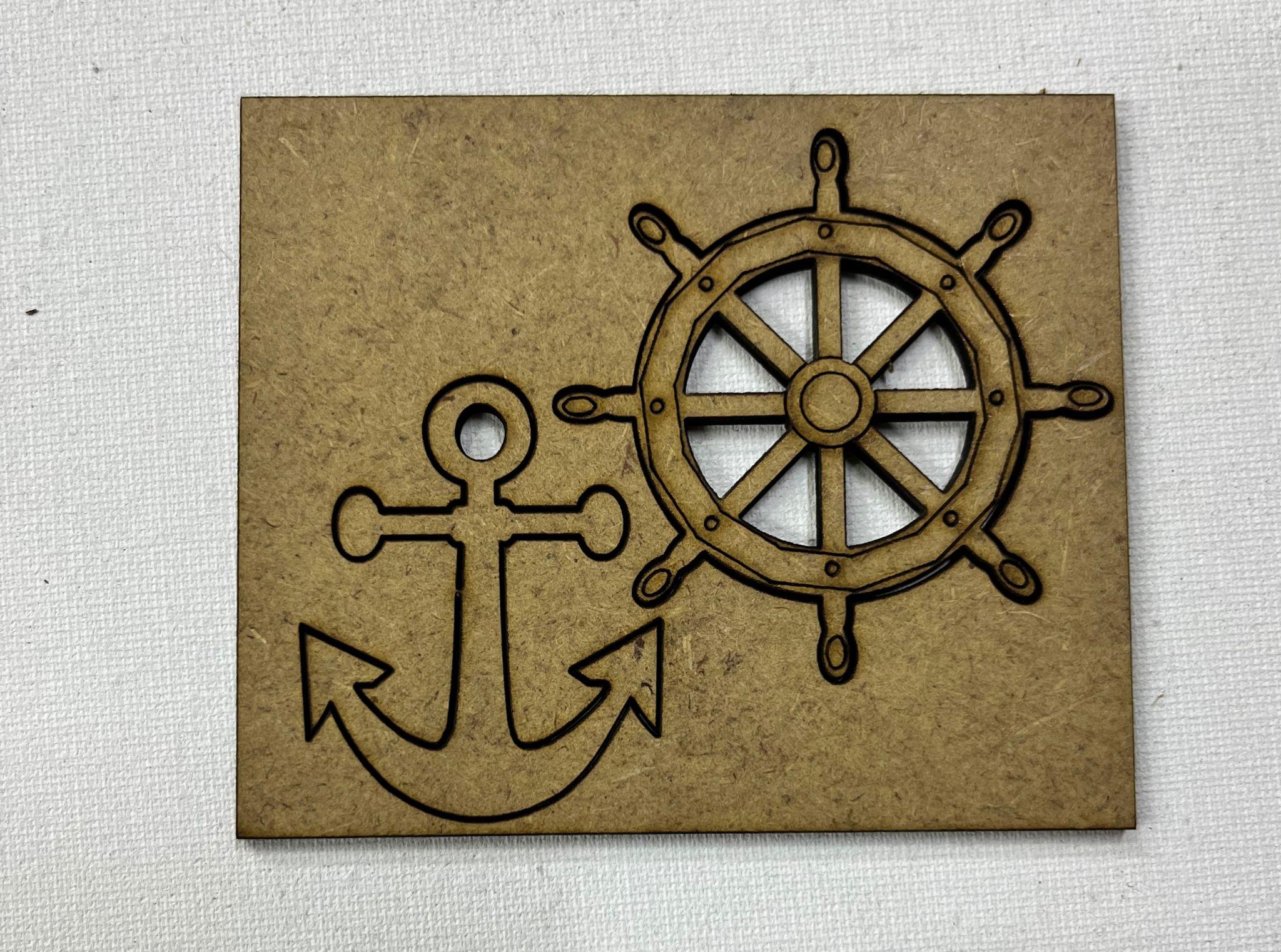 LAZER KESİM ÇAPA DÜMEN 5,5X5,5 CM