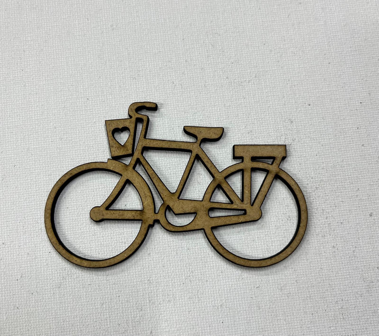 LAZER KESİMKÜÇÜK BOY BİSİKLET 8,5X5,5 CM