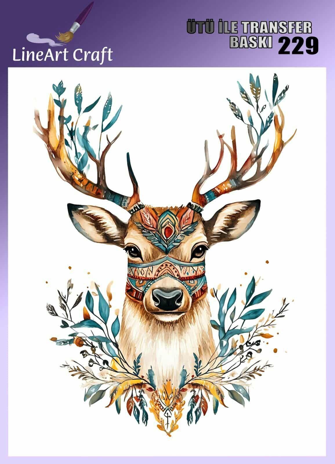 LineArt Kumaş Transfer Kağıdı 20×20 cm