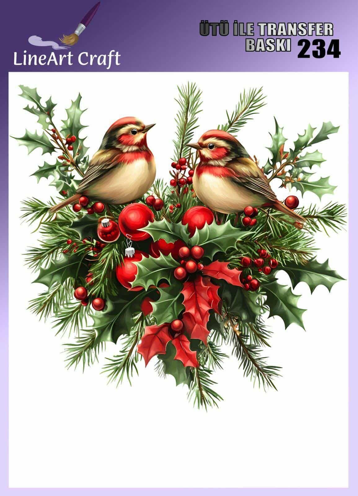 LineArt Kumaş Transfer Kağıdı 20×20 cm