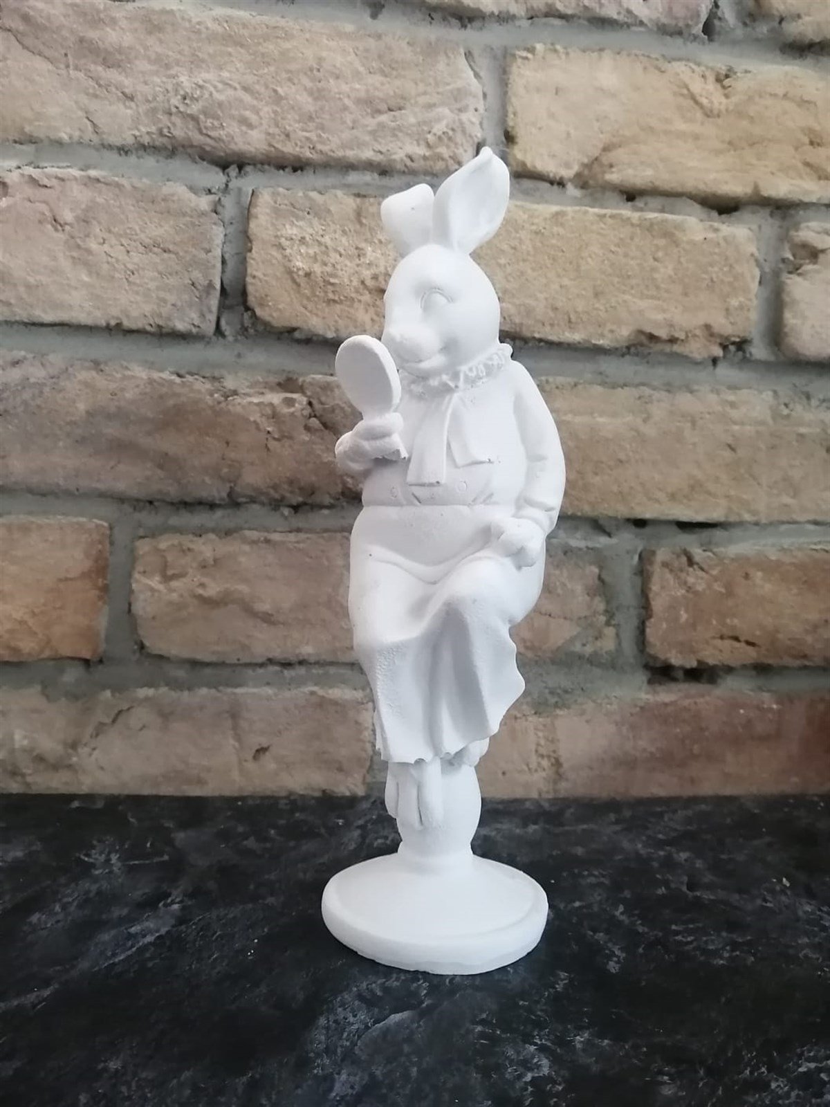 Oturan Aynalı Tavşan\25x8
