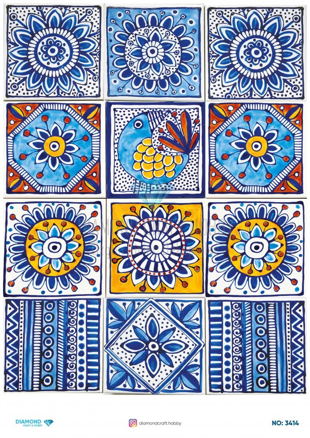 PİRİNÇ DEKOPAJ 3414