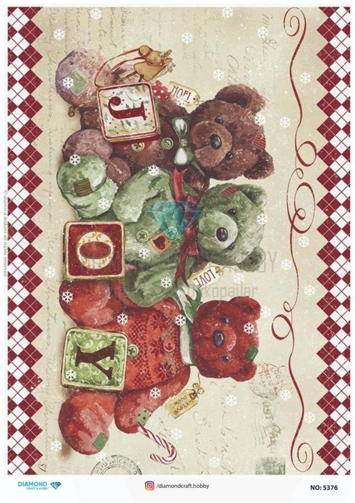 PİRİNÇ DEKOPAJ 5376