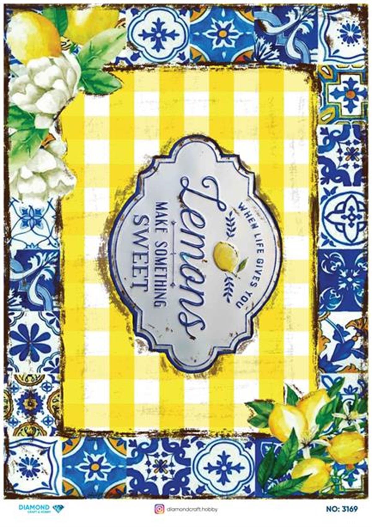 Pirinç Kağıdı 3169