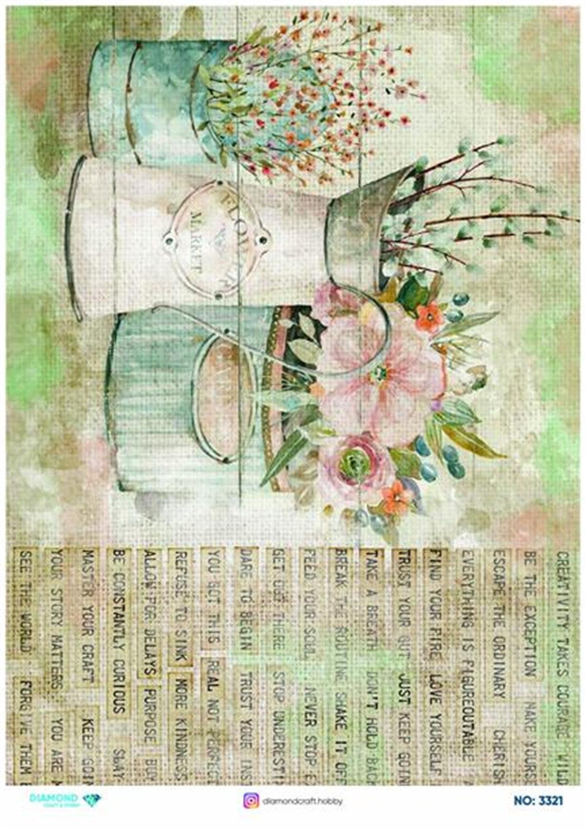 Pirinç Kağıdı 3321