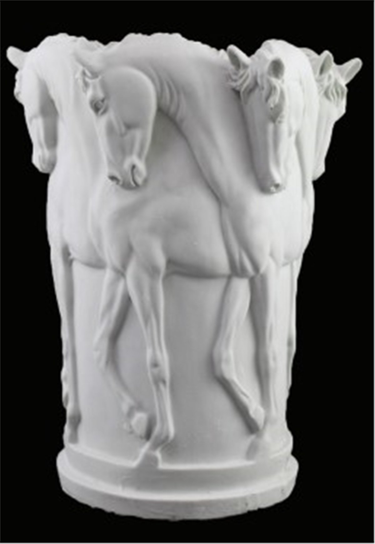 Polyester Atlı Vazo