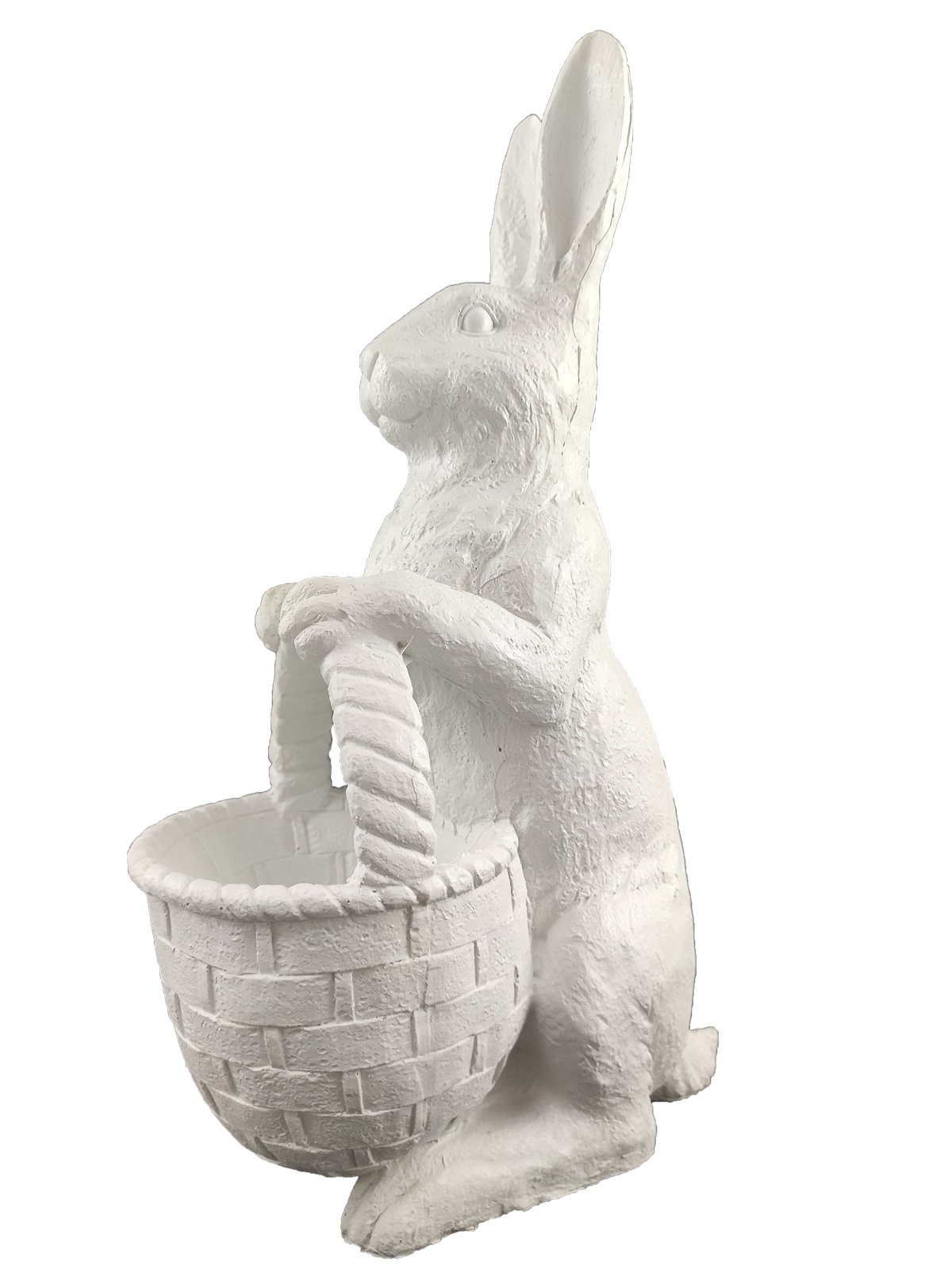 Polyester Sepetli Tavşan 43X22cm