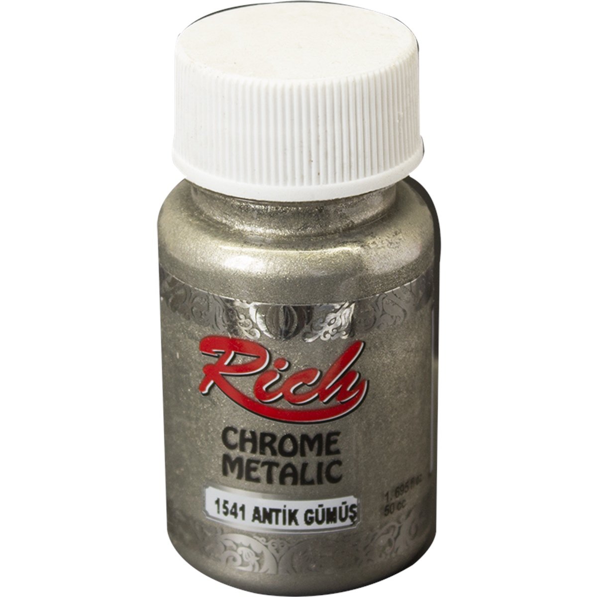 Rich Chrome Metalik Boya Antik Gümüş 50 cc